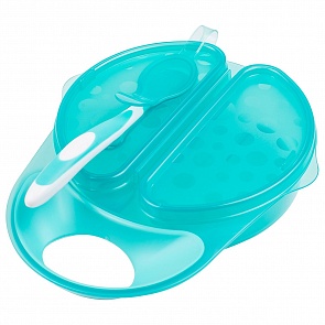 Тарелка и ложечка для кормления (DrBrowns, TF010)